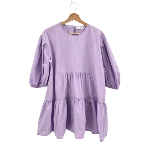 Oak + Fort Lilac Babydoll Dress