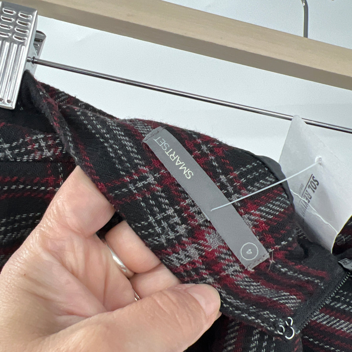 Y2K Smart Set Plaid Mini Skirt