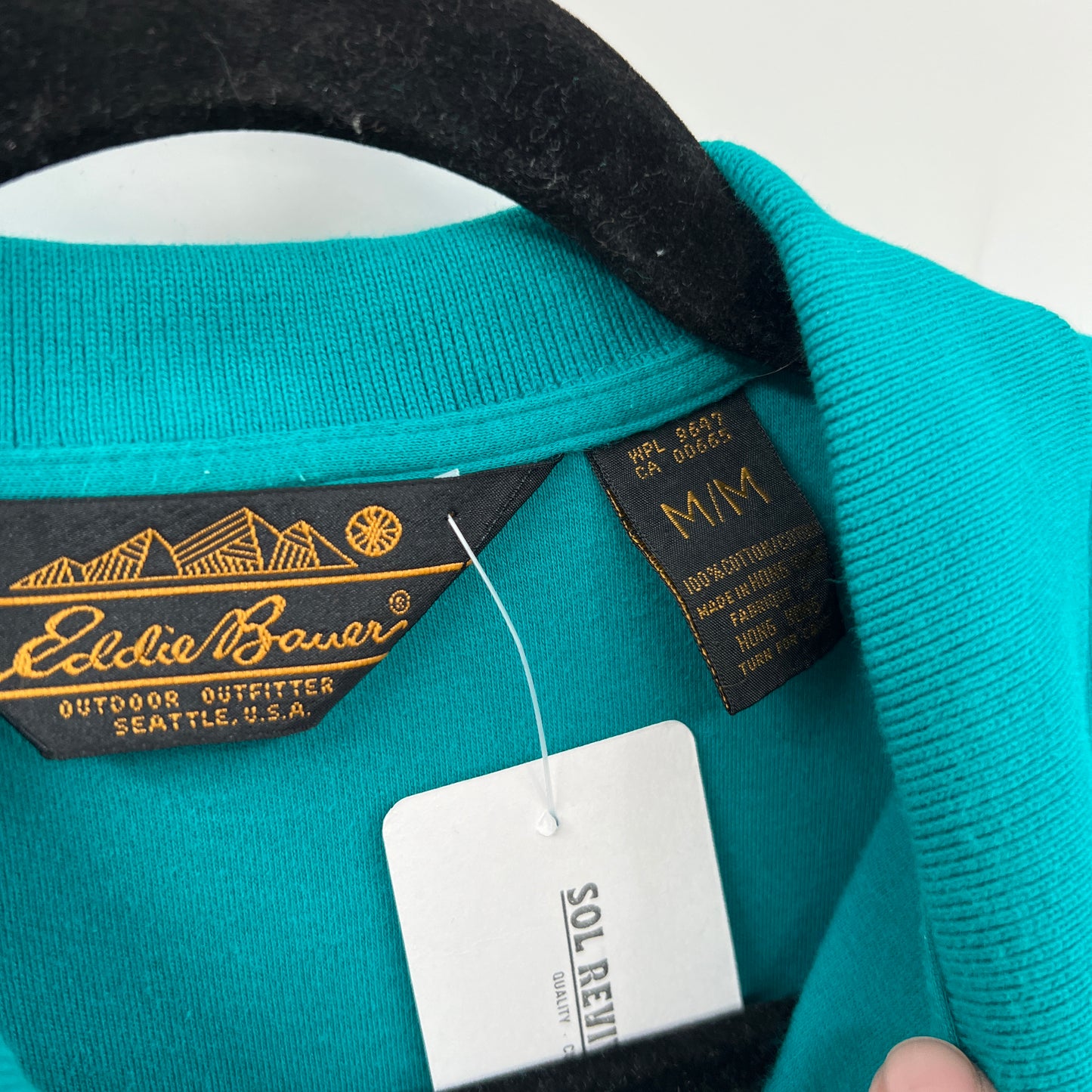 Vintage Eddie Bauer Cotton Polo T-shirt