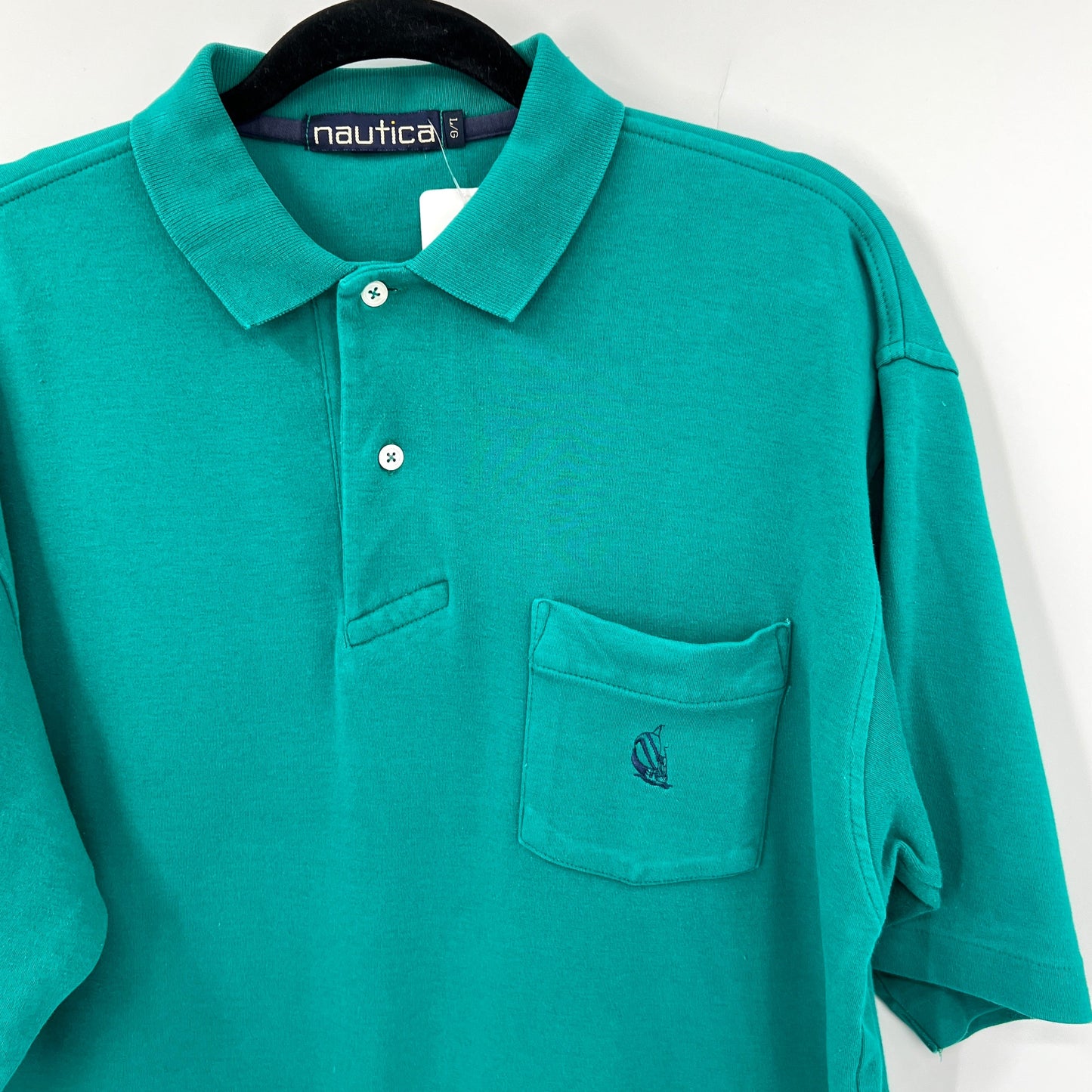 Vintage Nautica Cotton Polo T-Shirt