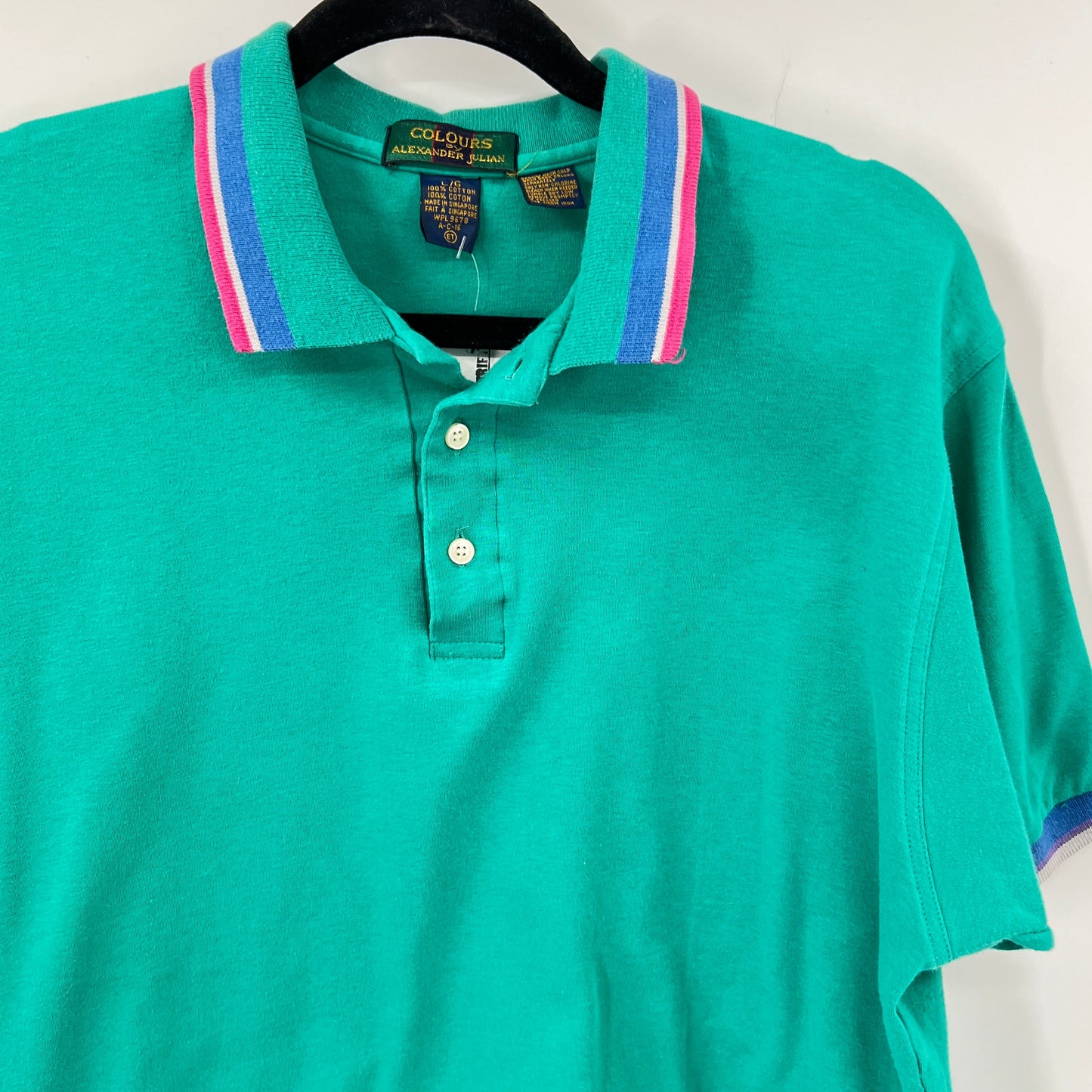Vintage Colours by Alexander Cotton Polo T-shirt