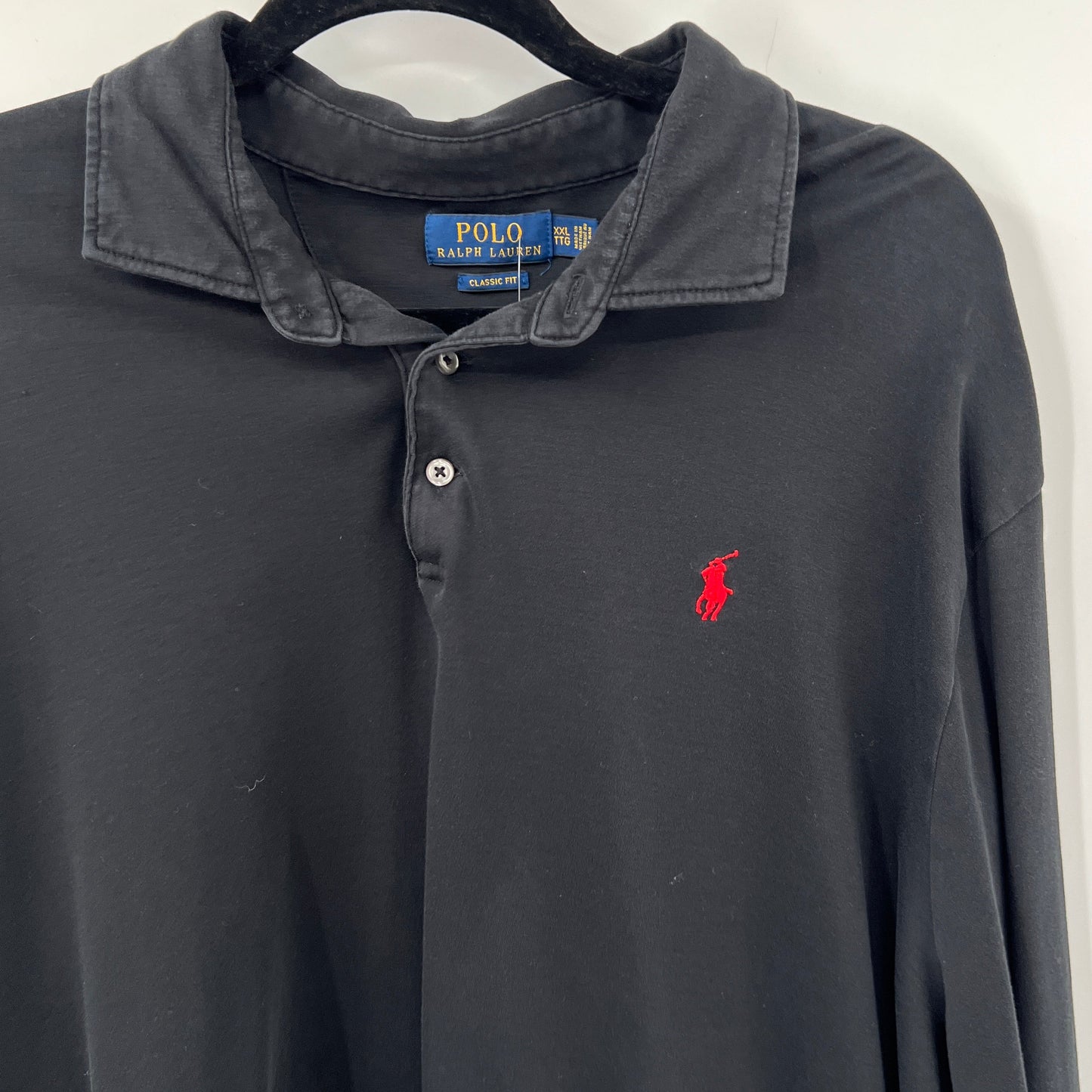 Polo Ralph Lauren Faded Long Sleeves Top