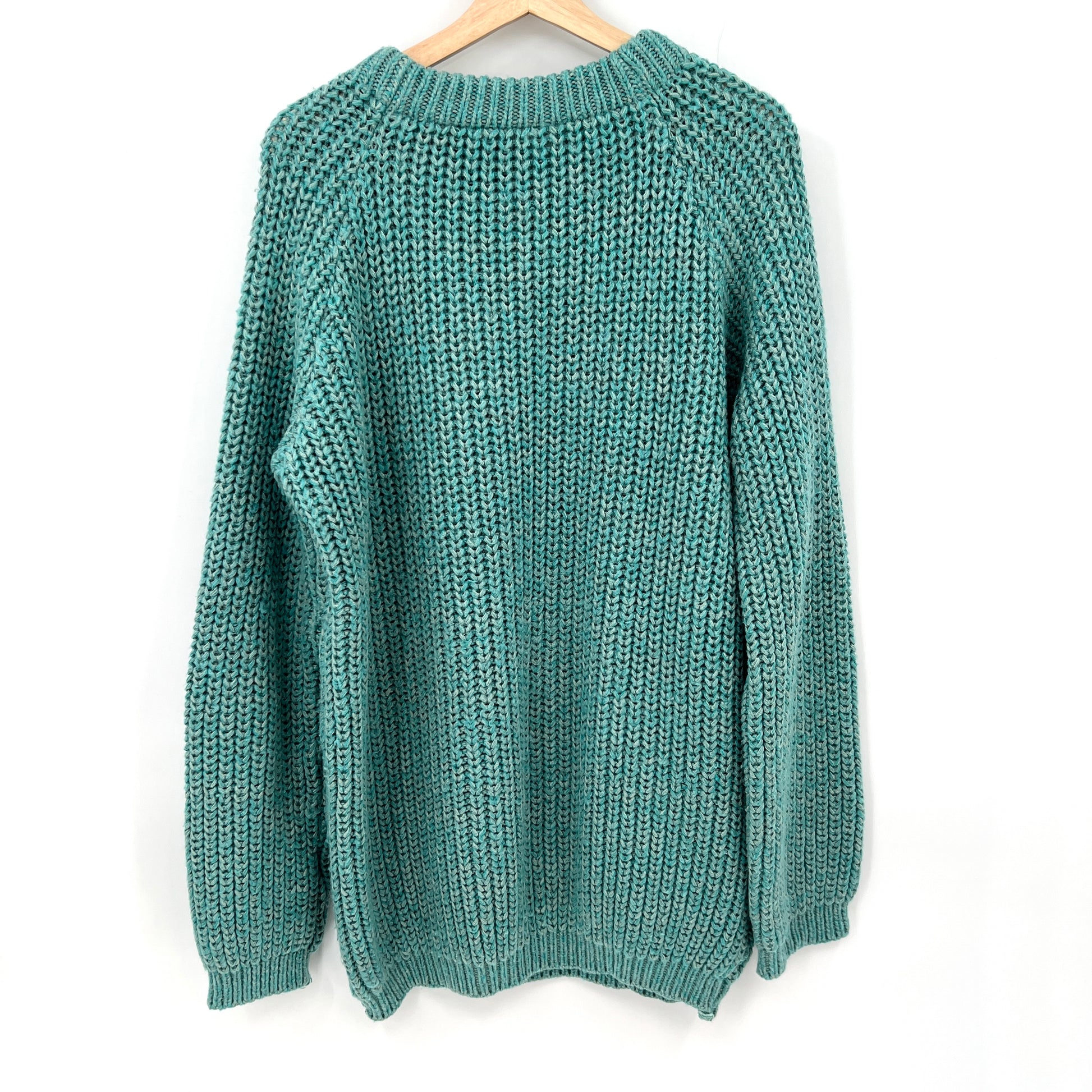 SOLD - Mixed Fibres Made in The UK Sweater L – Sol Revival Thrift