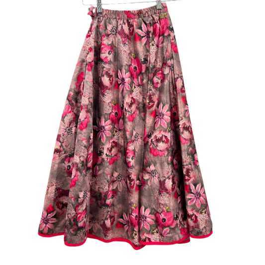 Made in India Floral Maxi Skirt XS