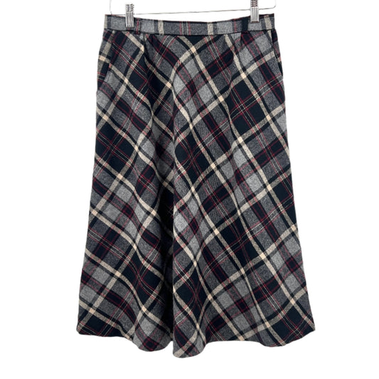 Vintage Act III Plaid Skirt