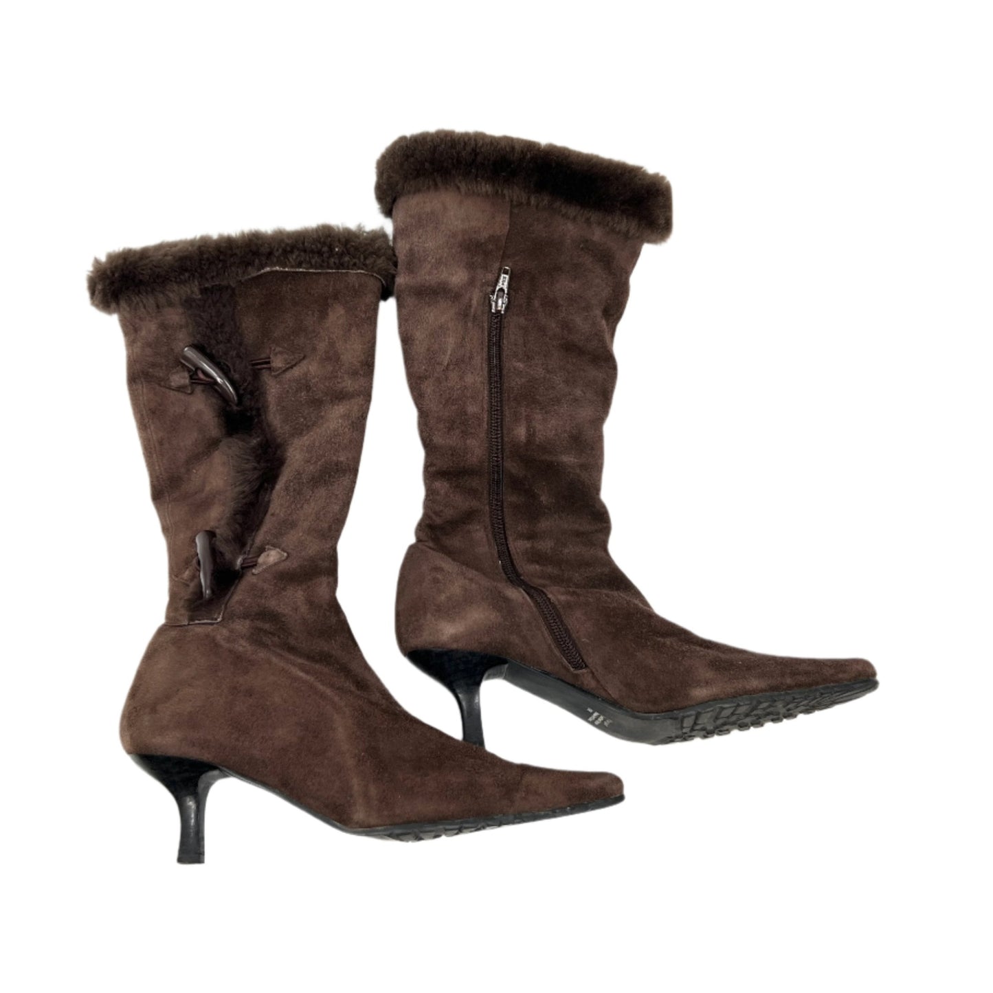 J. Renee Y2K Suede Boots