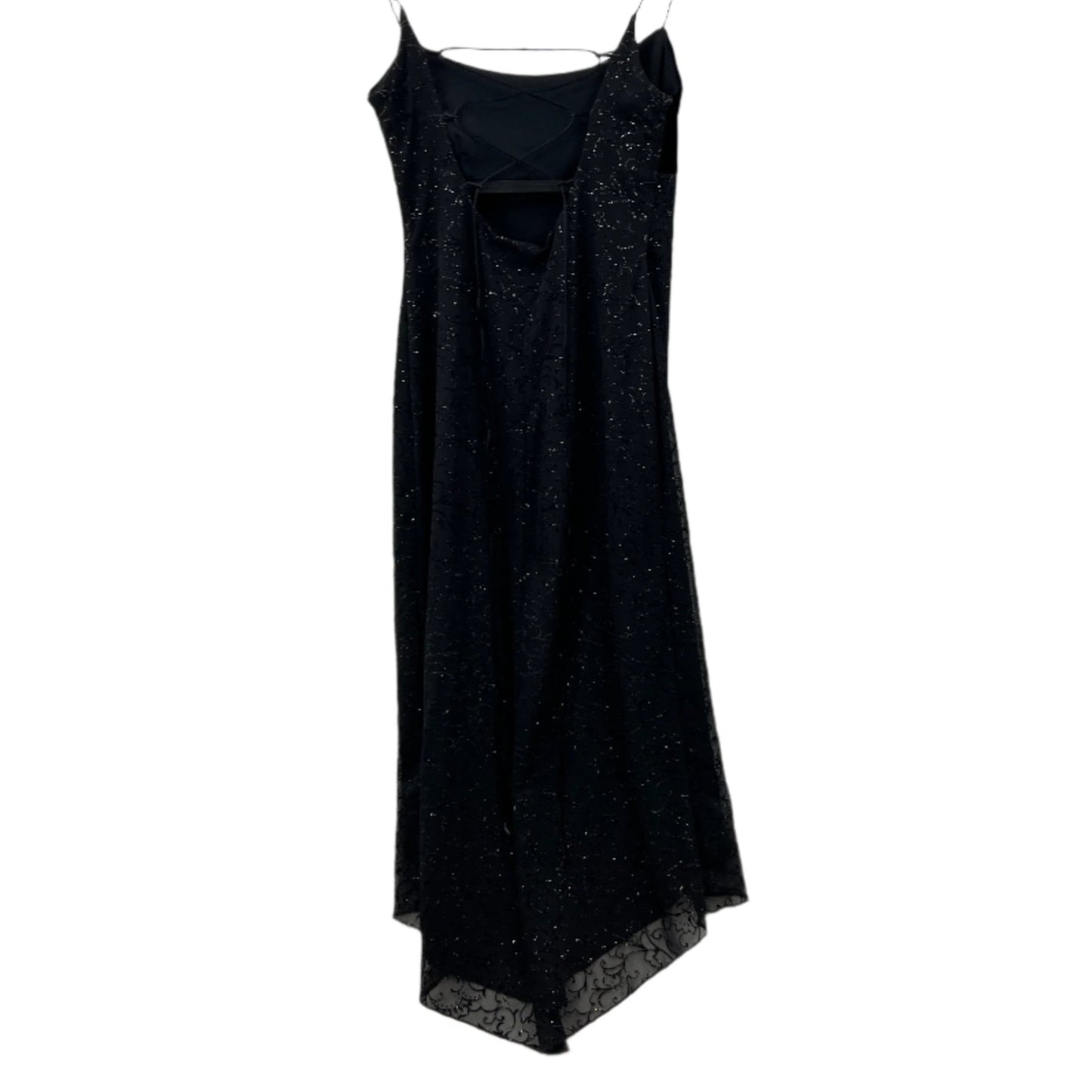 Vintage Next Up Black Tie Back Dress