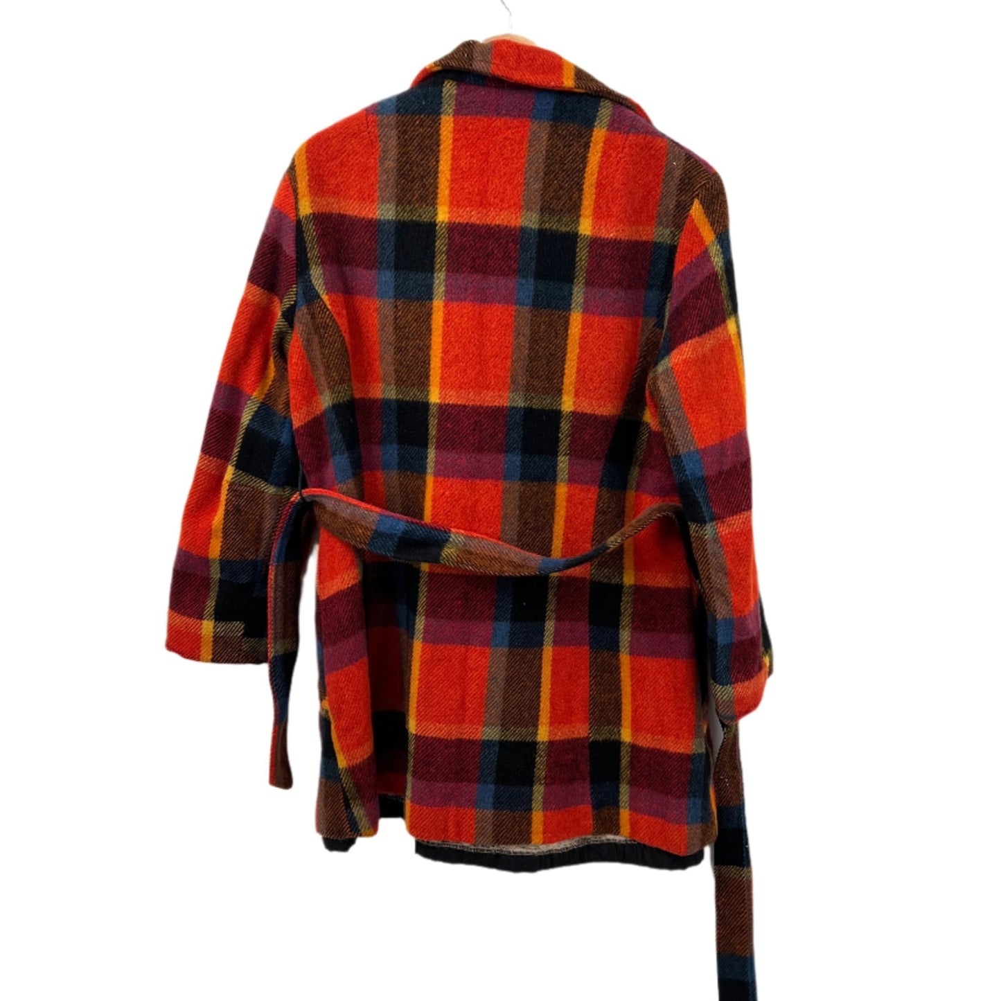 Vintage Niccolini Plaid Belted Coat