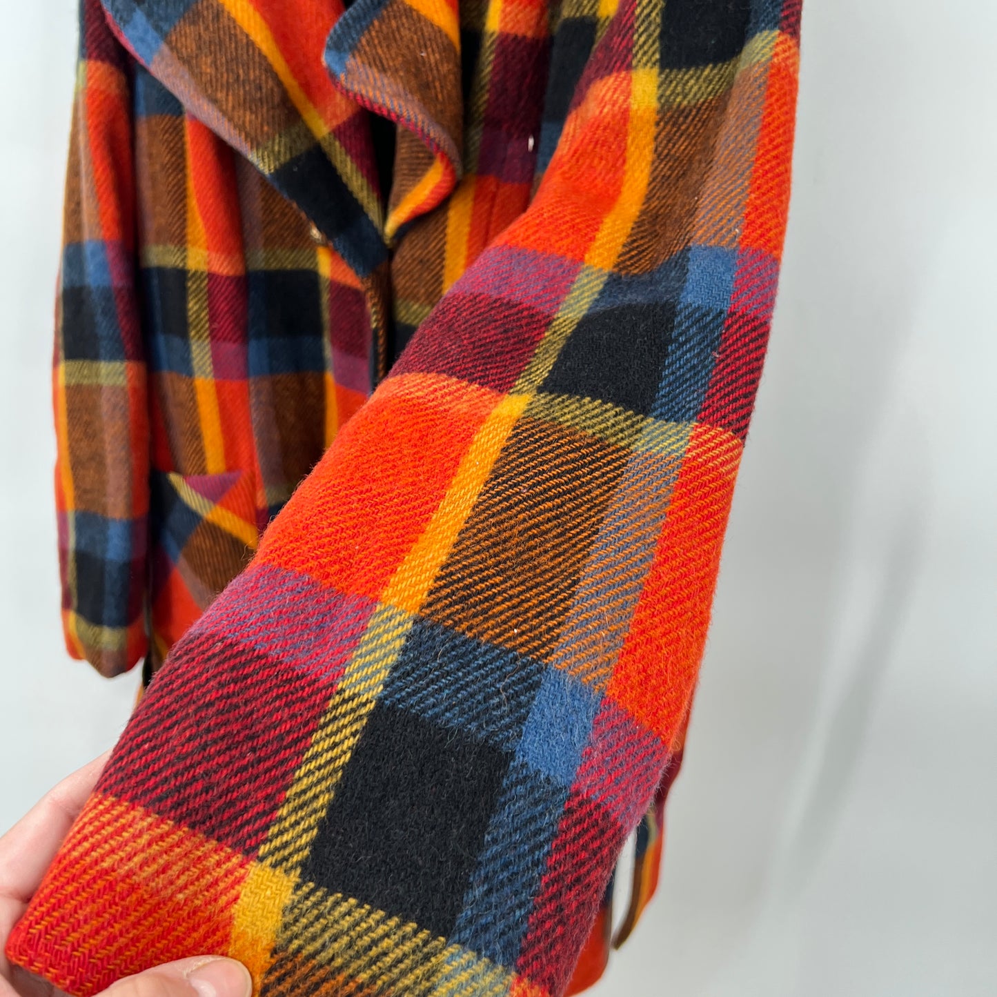 Vintage Niccolini Plaid Belted Coat