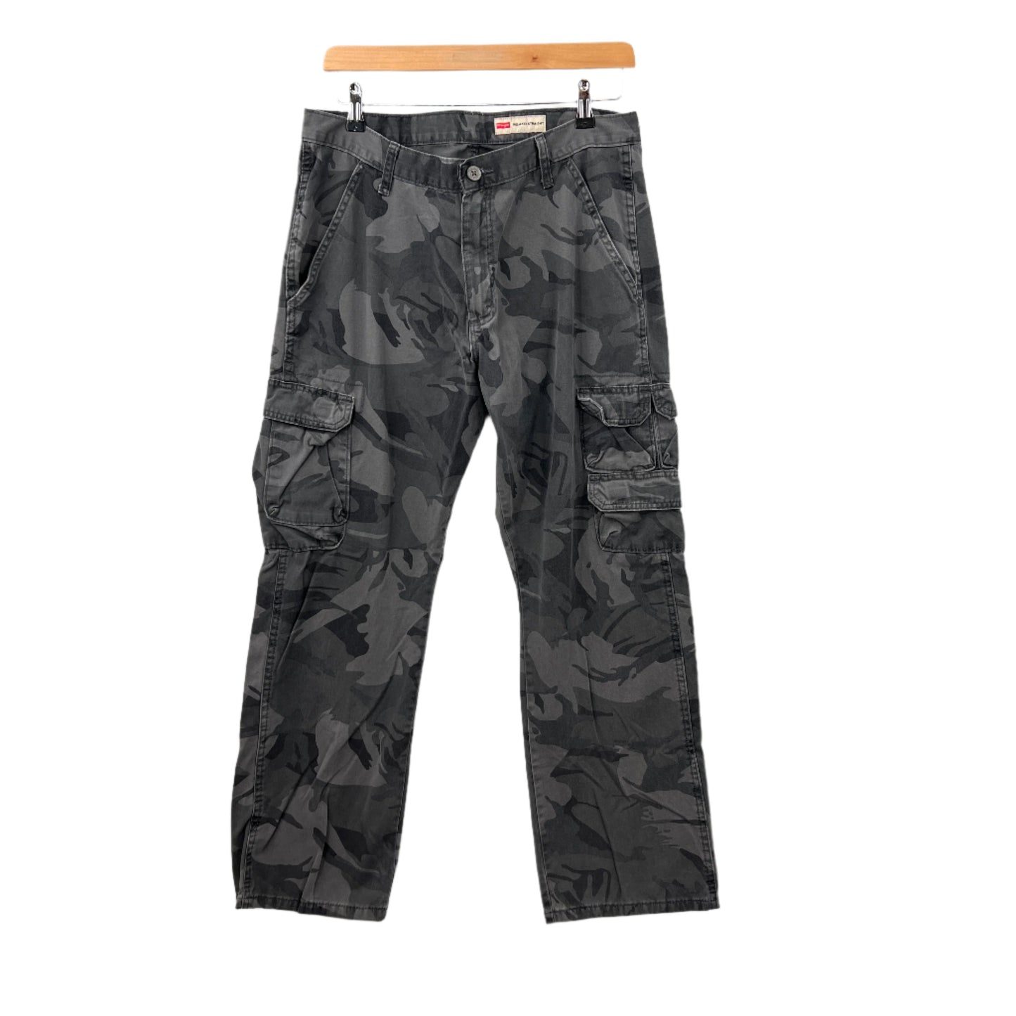 Wrangler Grey Camo Cargos