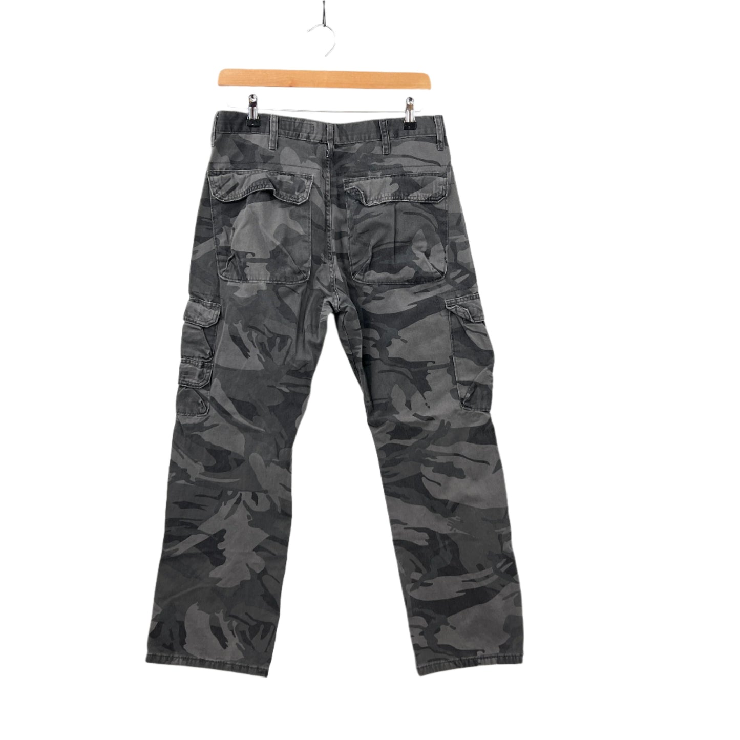 Wrangler Grey Camo Cargos