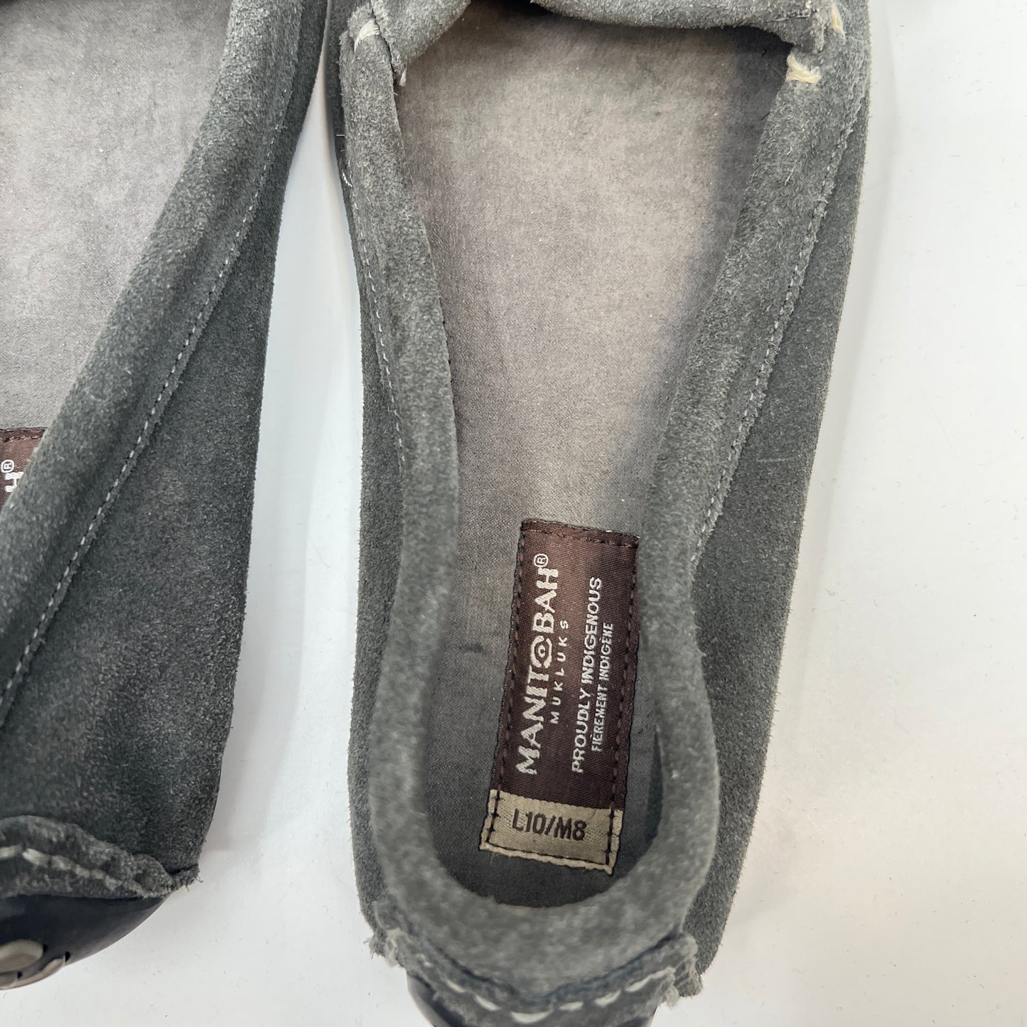 Manitobah Sude Leather Flat Shoes