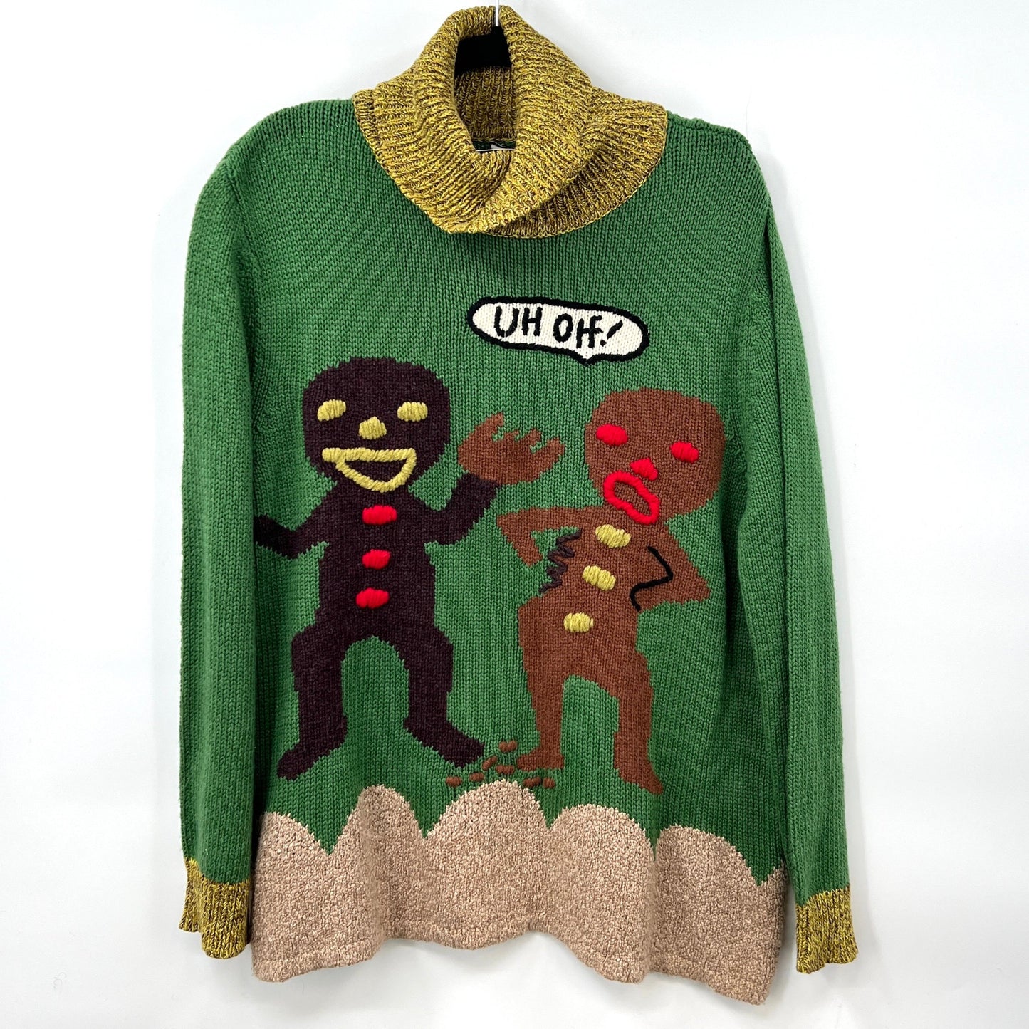 Whoopi Goldberg Gingerbread Ugly Christmas Sweater