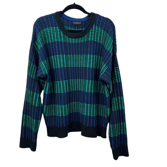 Vintage Stylewise Waffle Knit Acrylic Sweater