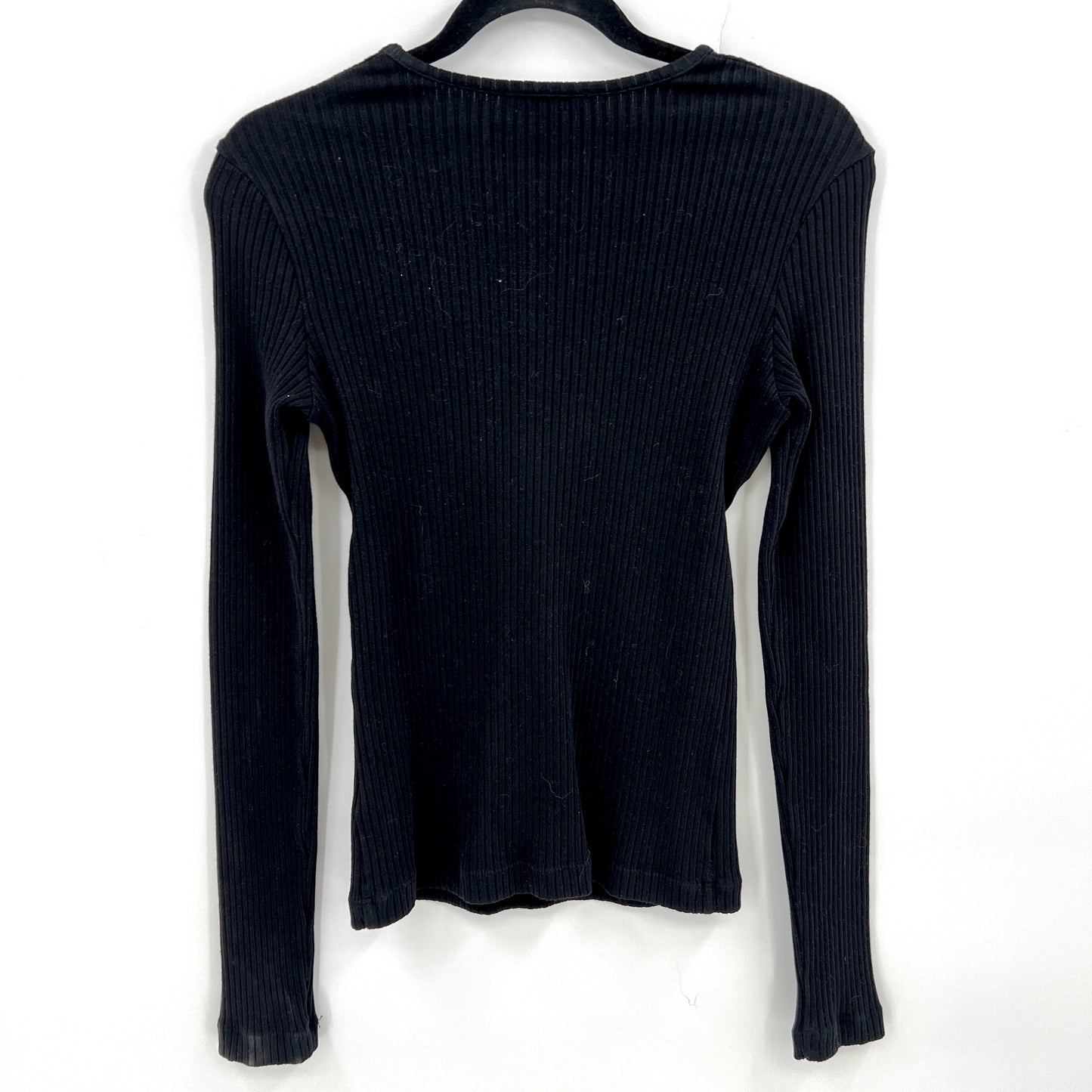 SOLD. Agolde Lyza Cut Out Long Sleeve Top M