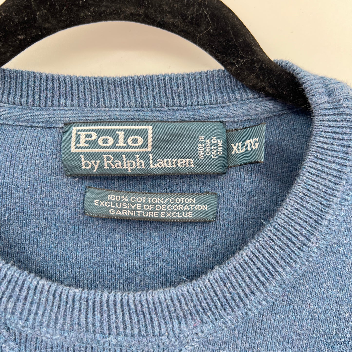 SOLD - Vintage Polo by Ralph Lauren Cotton Sweater