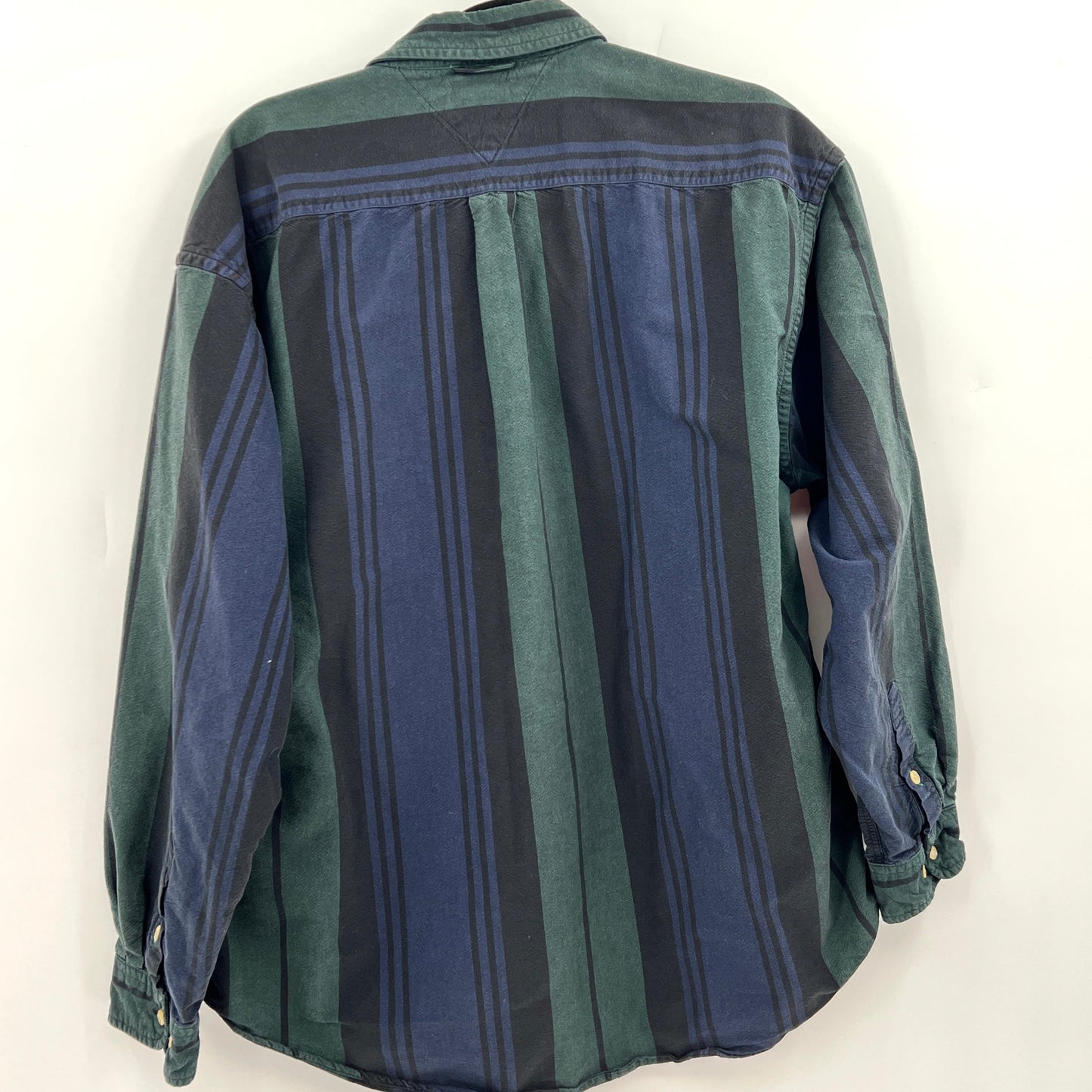 SOLD - Vintage Striped Tommy Hilfiger Button Down Shirt XL