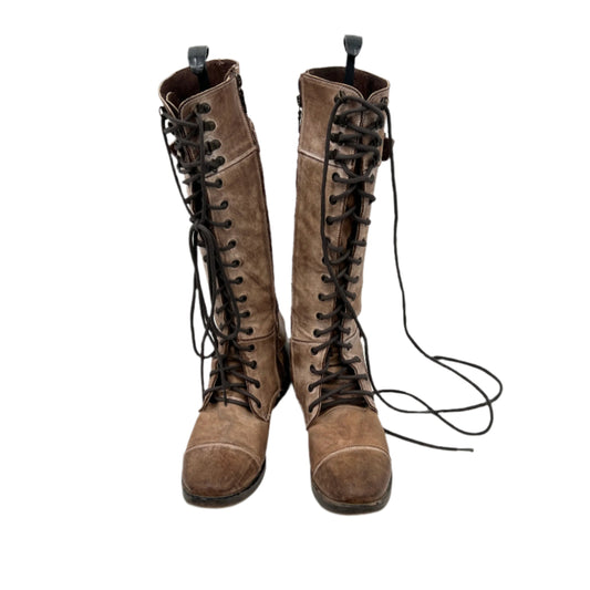 Roan Lace Up Leather Boots