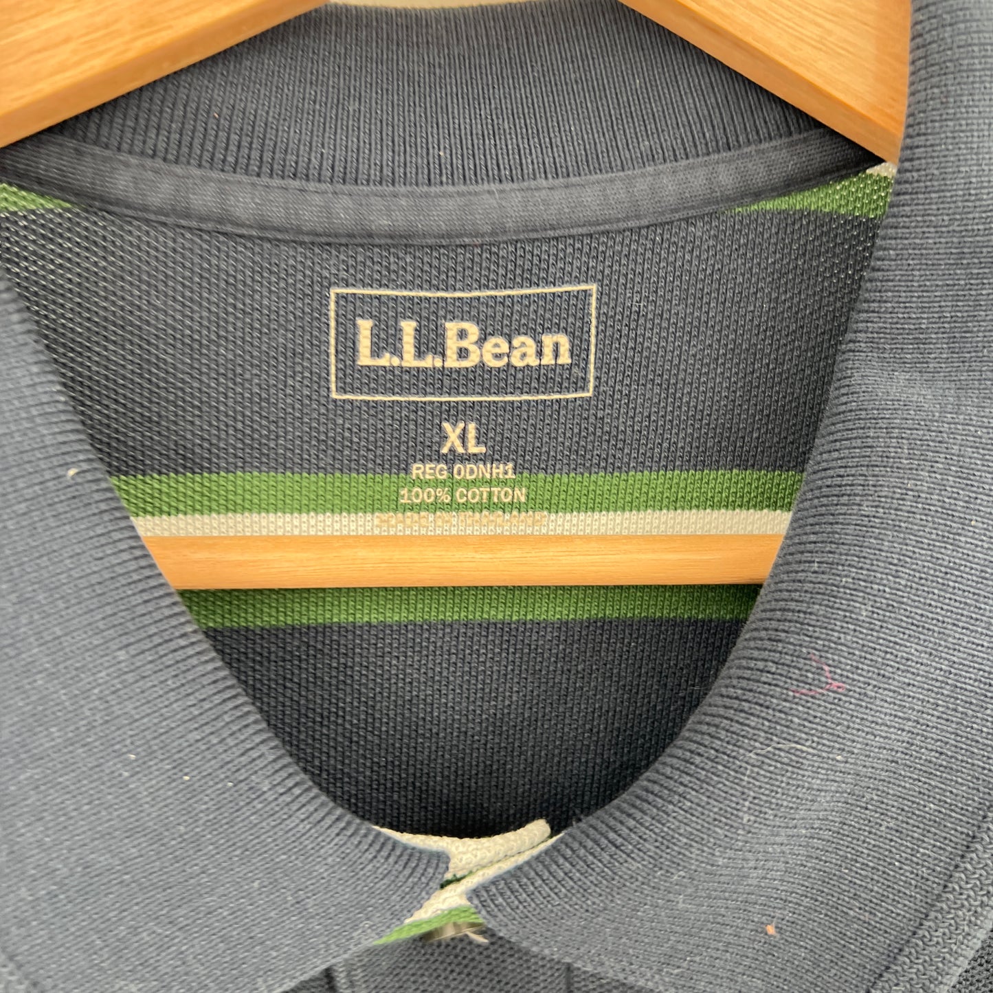 L.L Bean Cotton Polo Tee XL