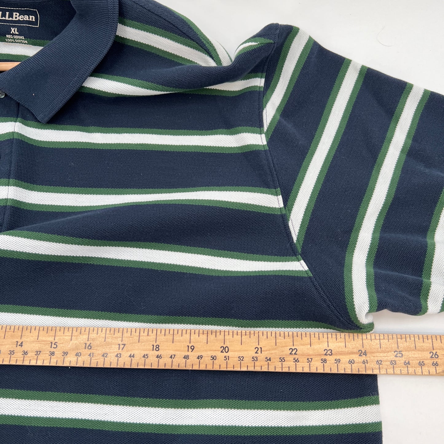 L.L Bean Cotton Polo Tee XL