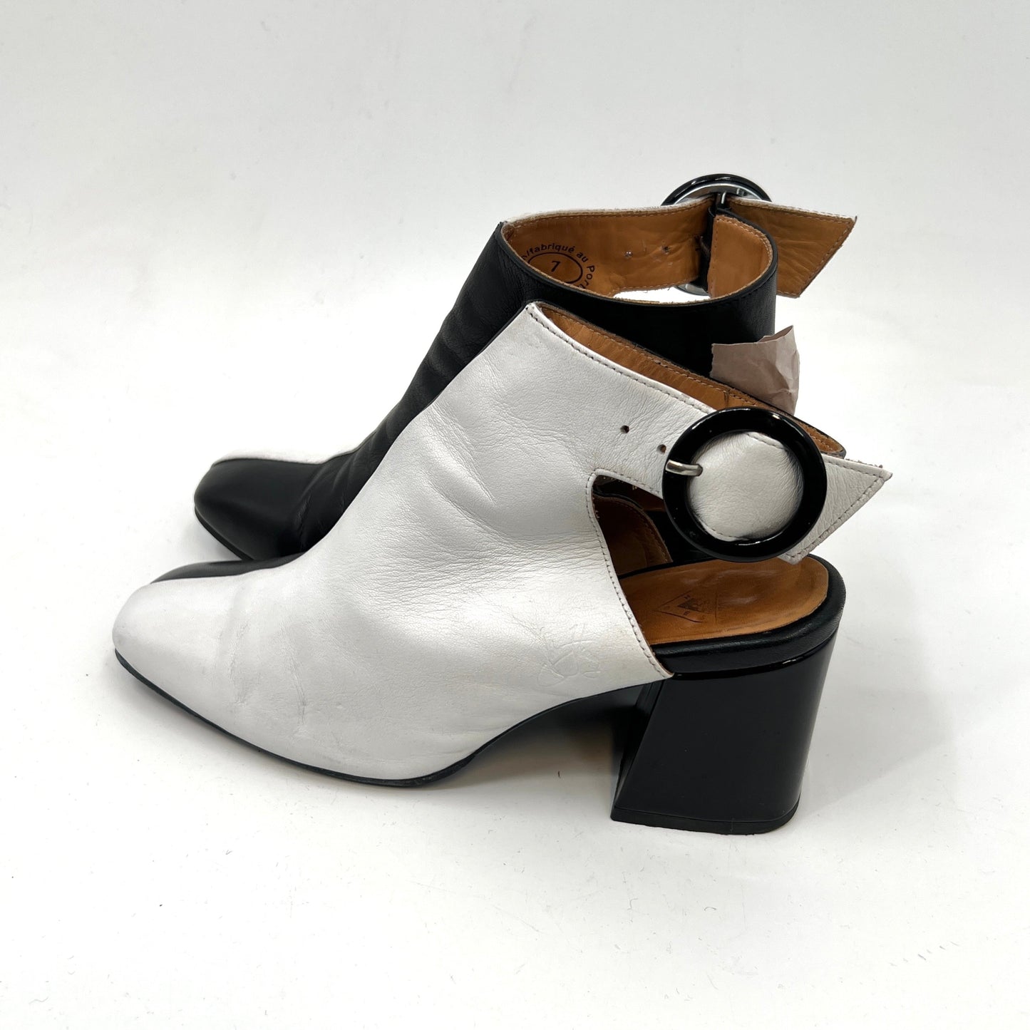 Tasty Vogs Jonh Fluevog Open Heel Booties