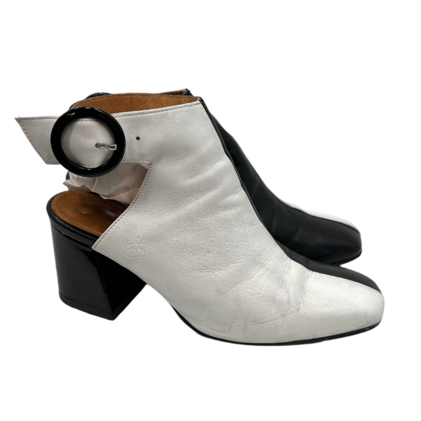 Tasty Vogs Jonh Fluevog Open Heel Booties