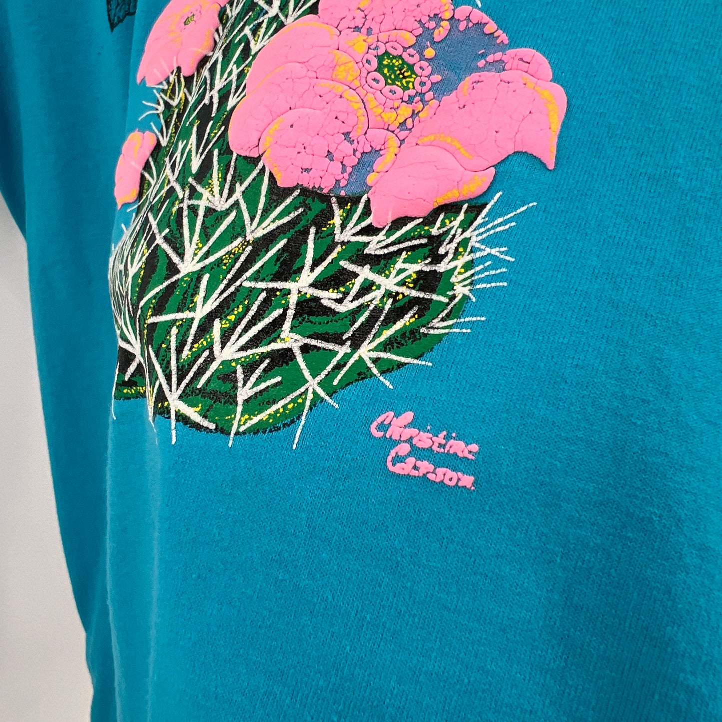 Vintage Arizona Hummingbird Puff Print Tee-Shirt L