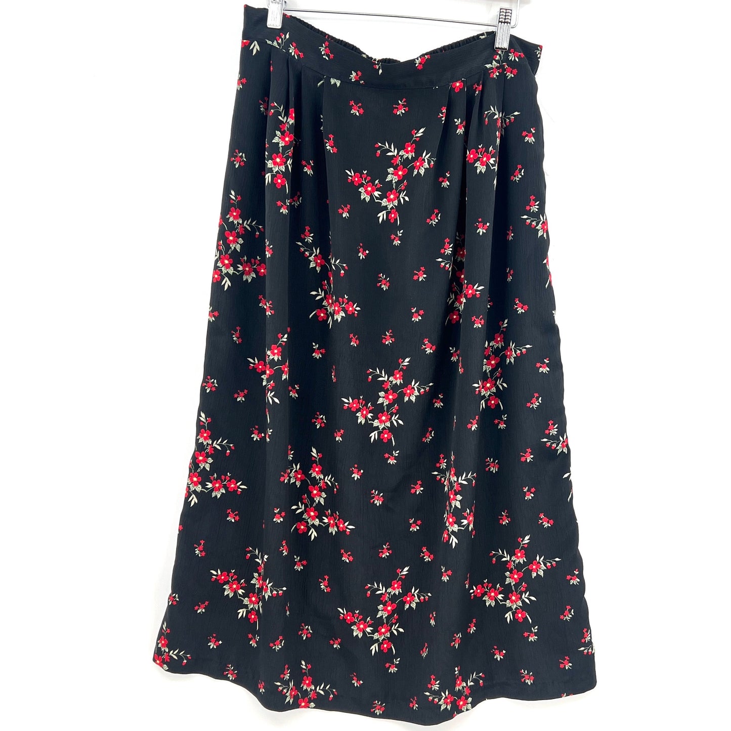 SOLD. Vintage Truly Classic Floral Maxi Skirt L