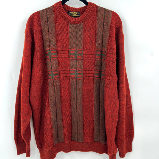 SOLD. Vintage Cooper Knitwear Sweater XL