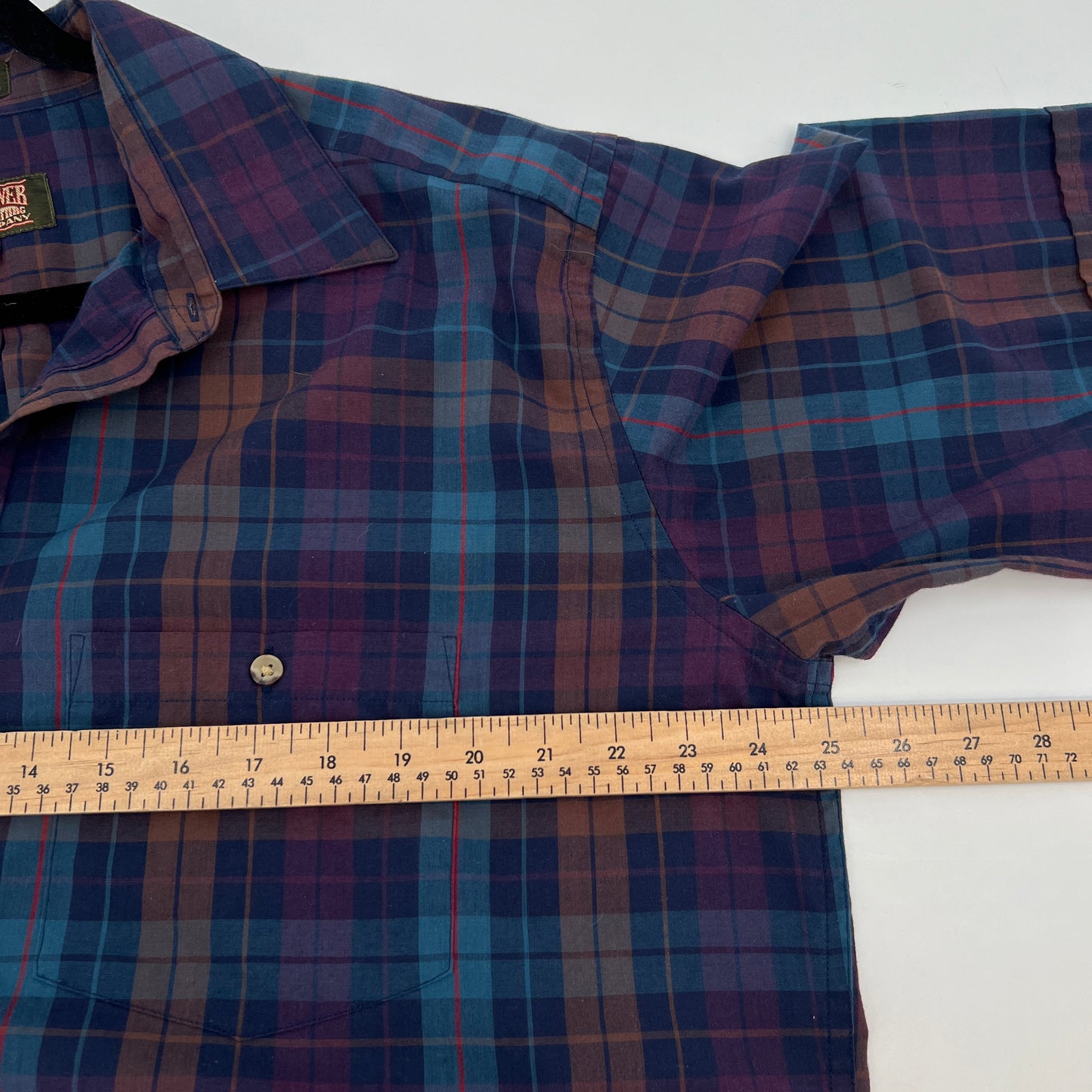 Vintage Windriver Plaid Casual Shirt L