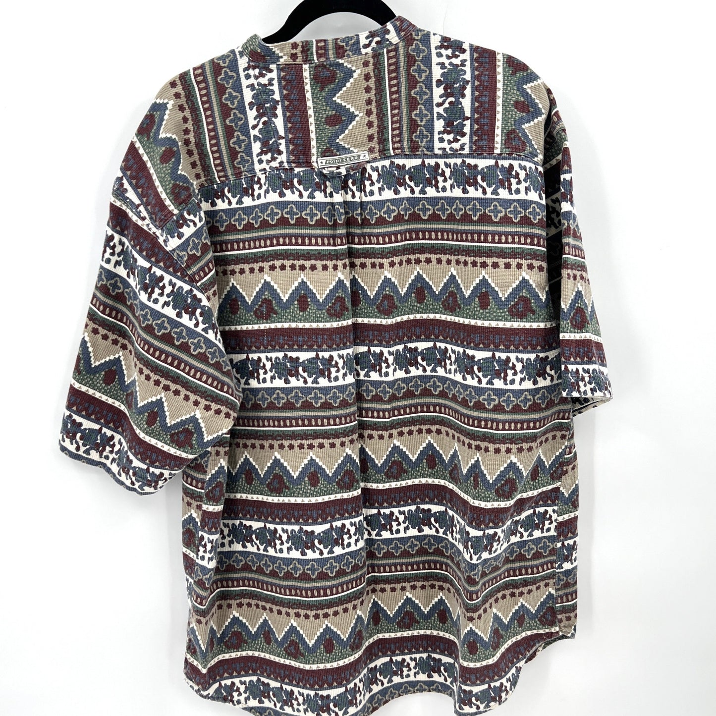 SOLD. Vintage Point Zero Cotton Casual Shirt XL