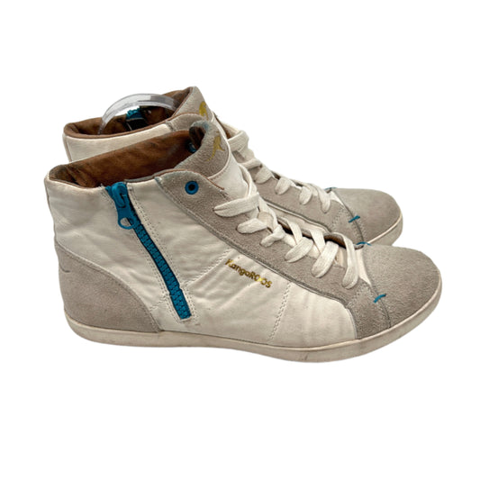 Kangaroos Leather High Top Sneakers