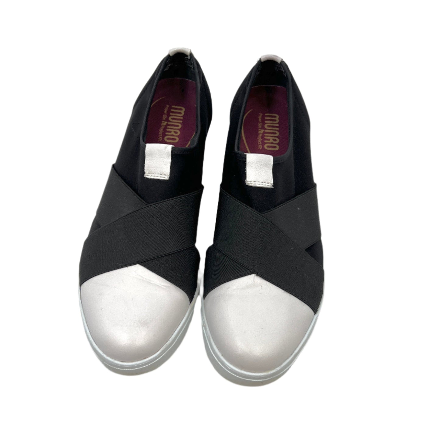 Munroe Fabric White Tip Sneakers