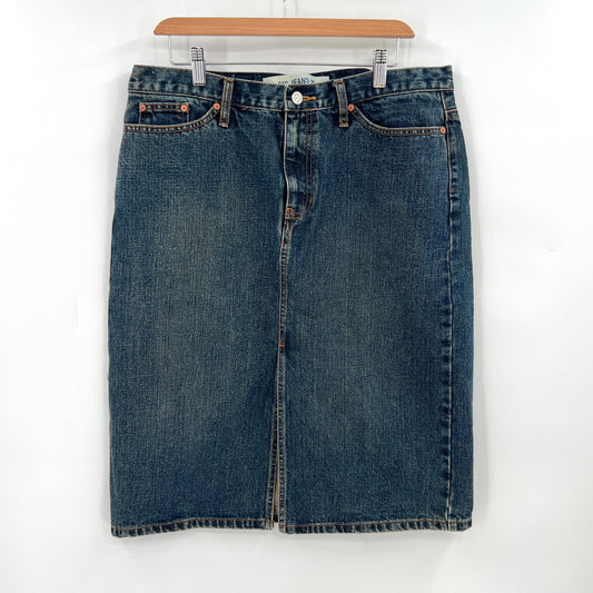 Vintage GAP Denim Front Slit Skirt