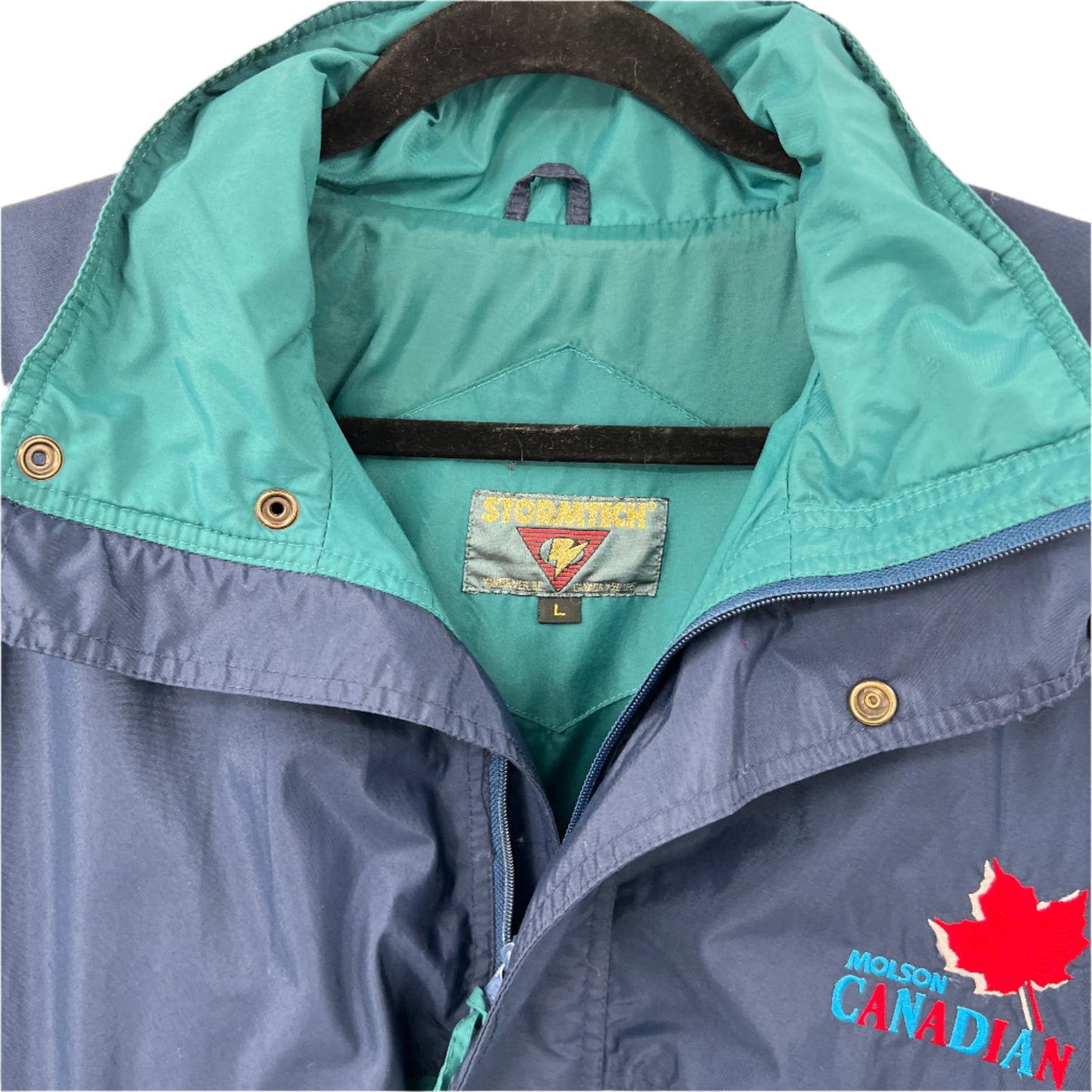 Vintage Stormtech  Molson Canadian Windbreaker Jacket