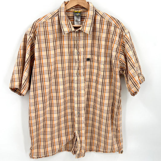 The North Face A5 Plaid Short Sleeves Shirt XL