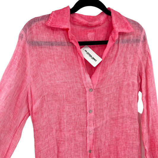120% Lino Pure Linen Shirt