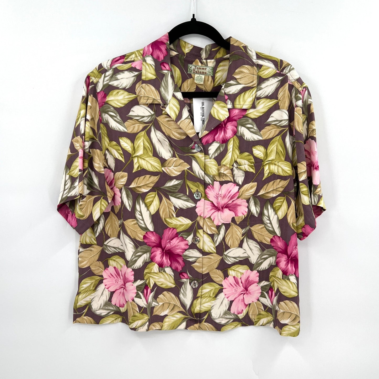 Tommy Bahamas Pure Silk Tropical L