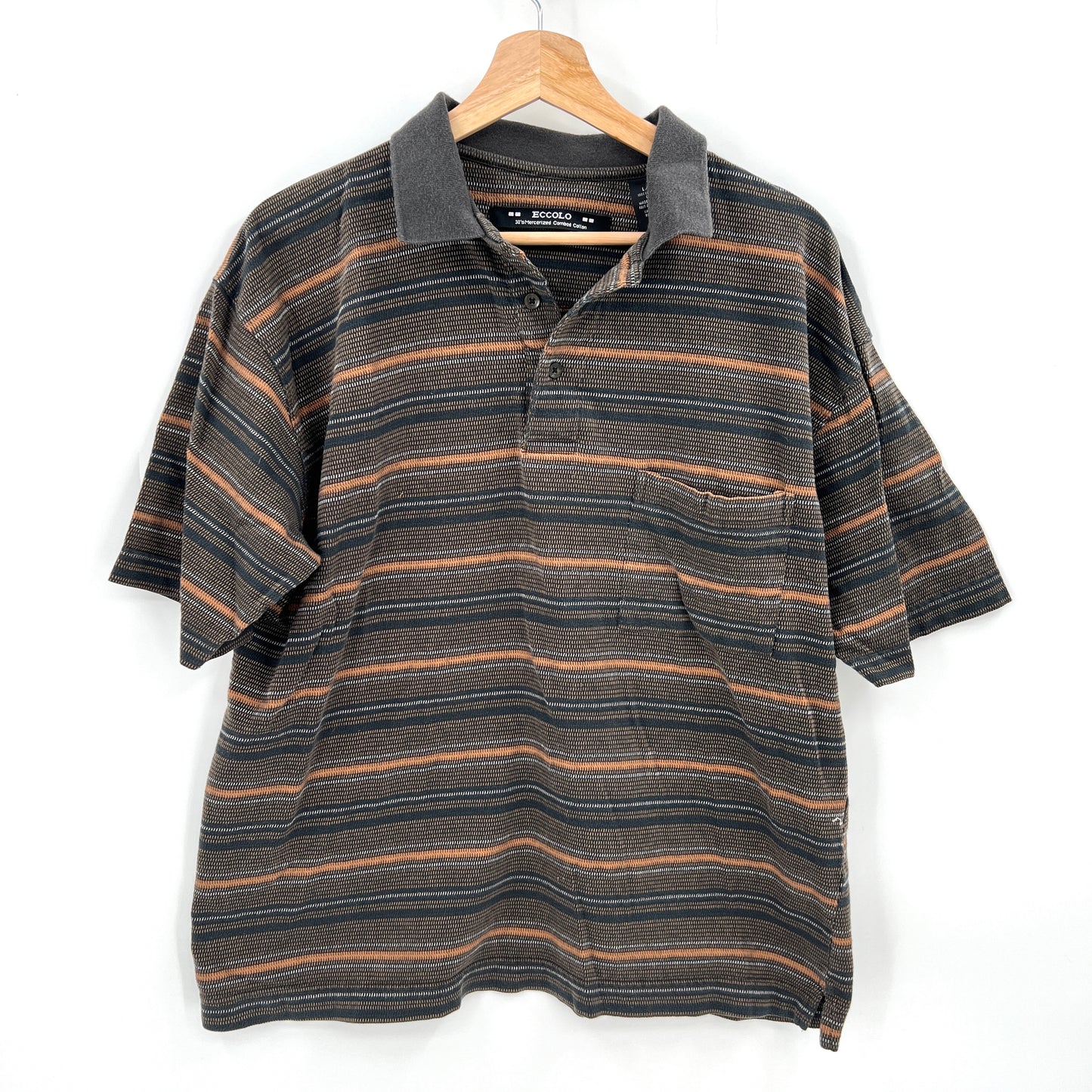 Eccolo Cotton Polo Tee L