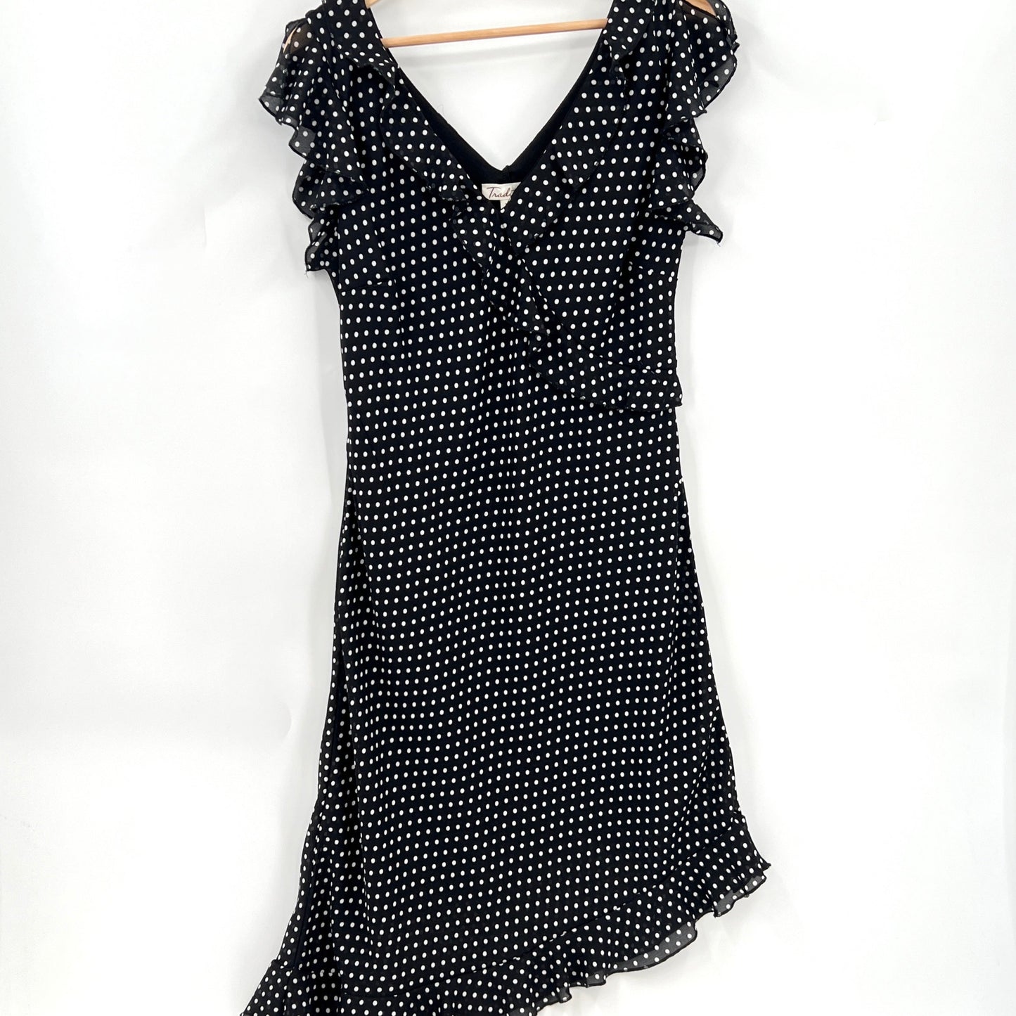 Y2K Polka Dots Midi Dress M