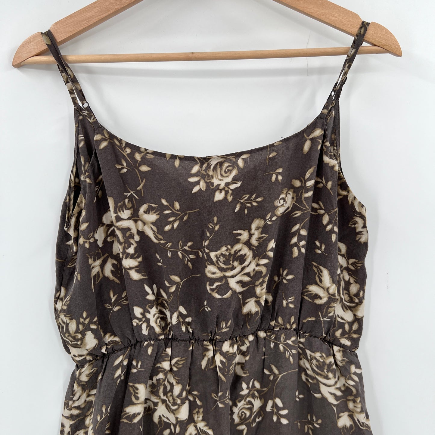 Babaton Floral Silk Mini Dress