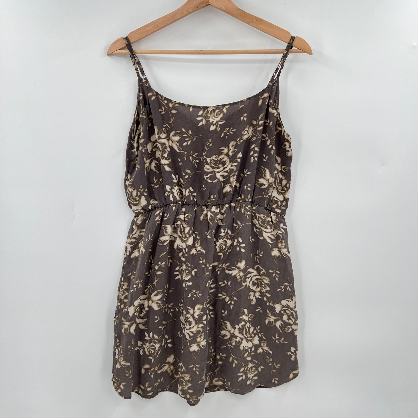 Babaton Floral Silk Mini Dress