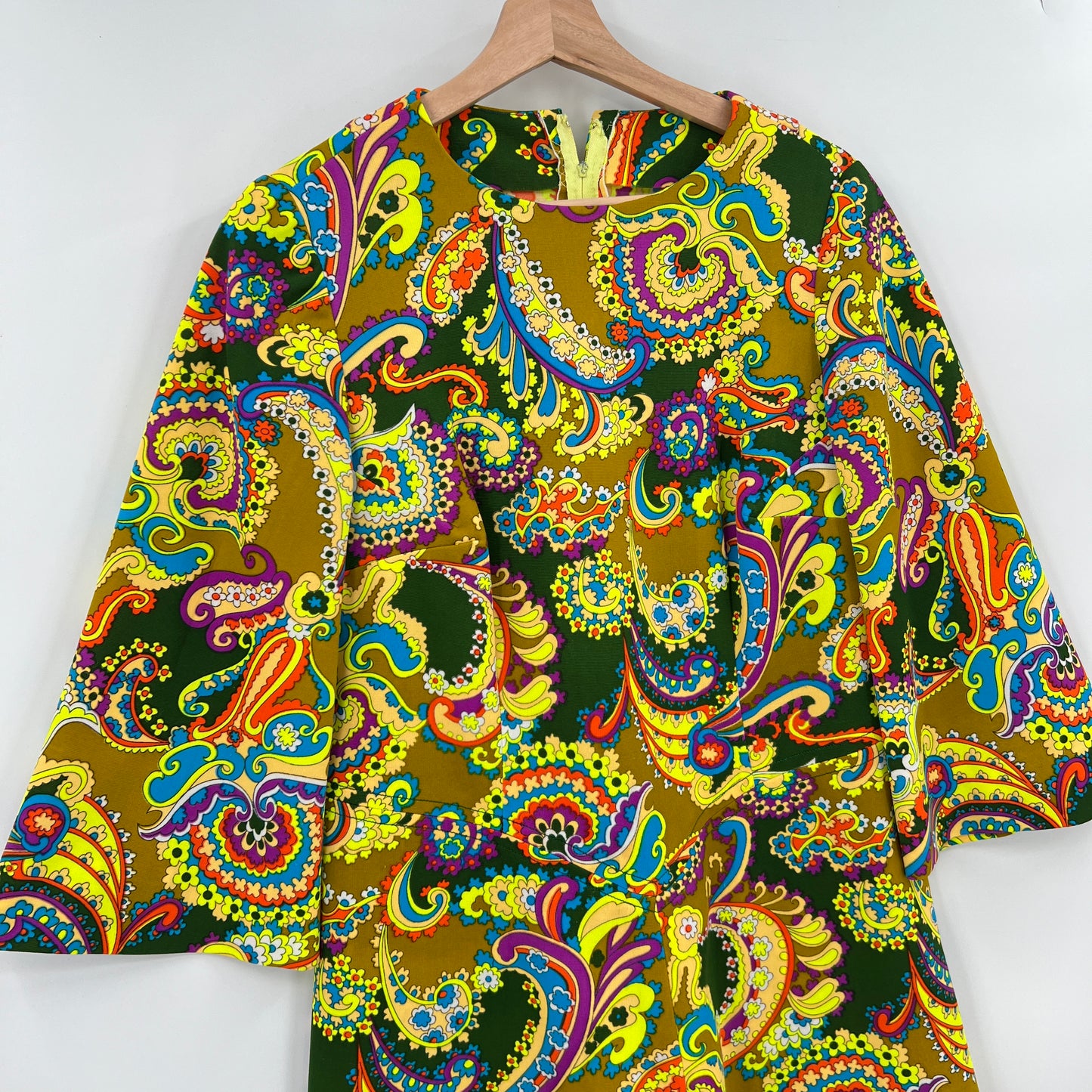 Handmade Vintage 70's Style Dress L