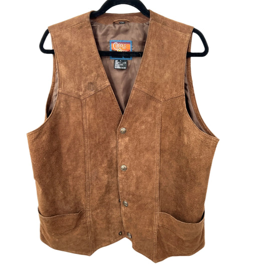 Western Suede Leather Vest