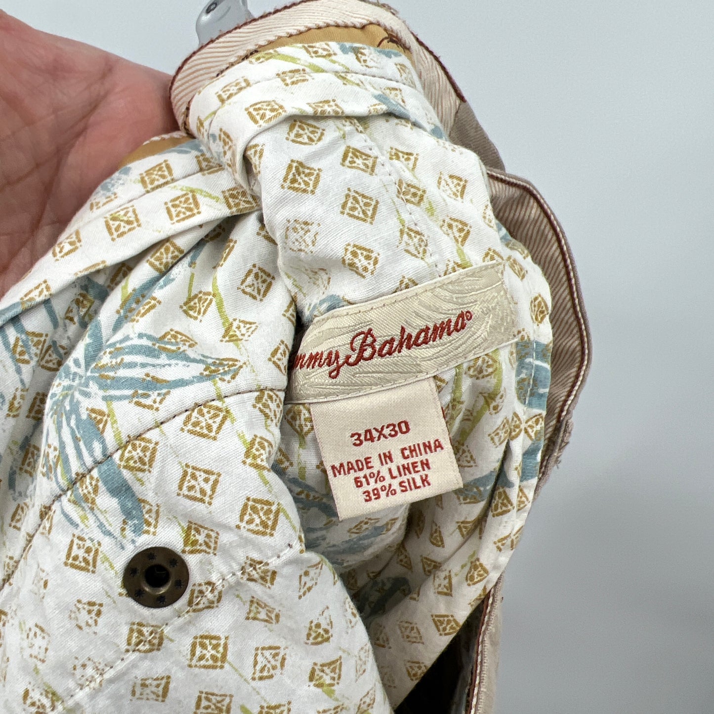 Tommy Bahamas Linen Silk Pants