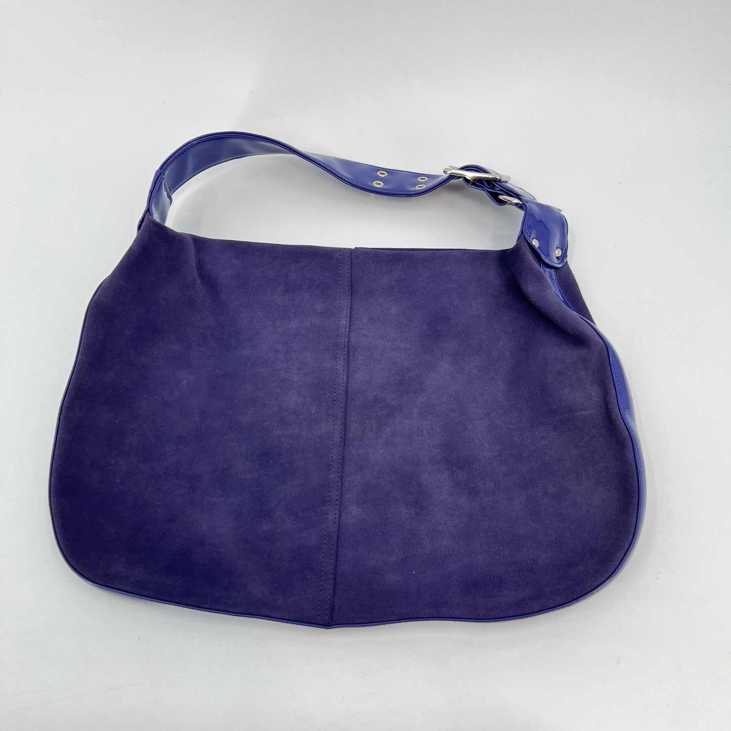 GAP Suede Purple Leather Shoulder Bag