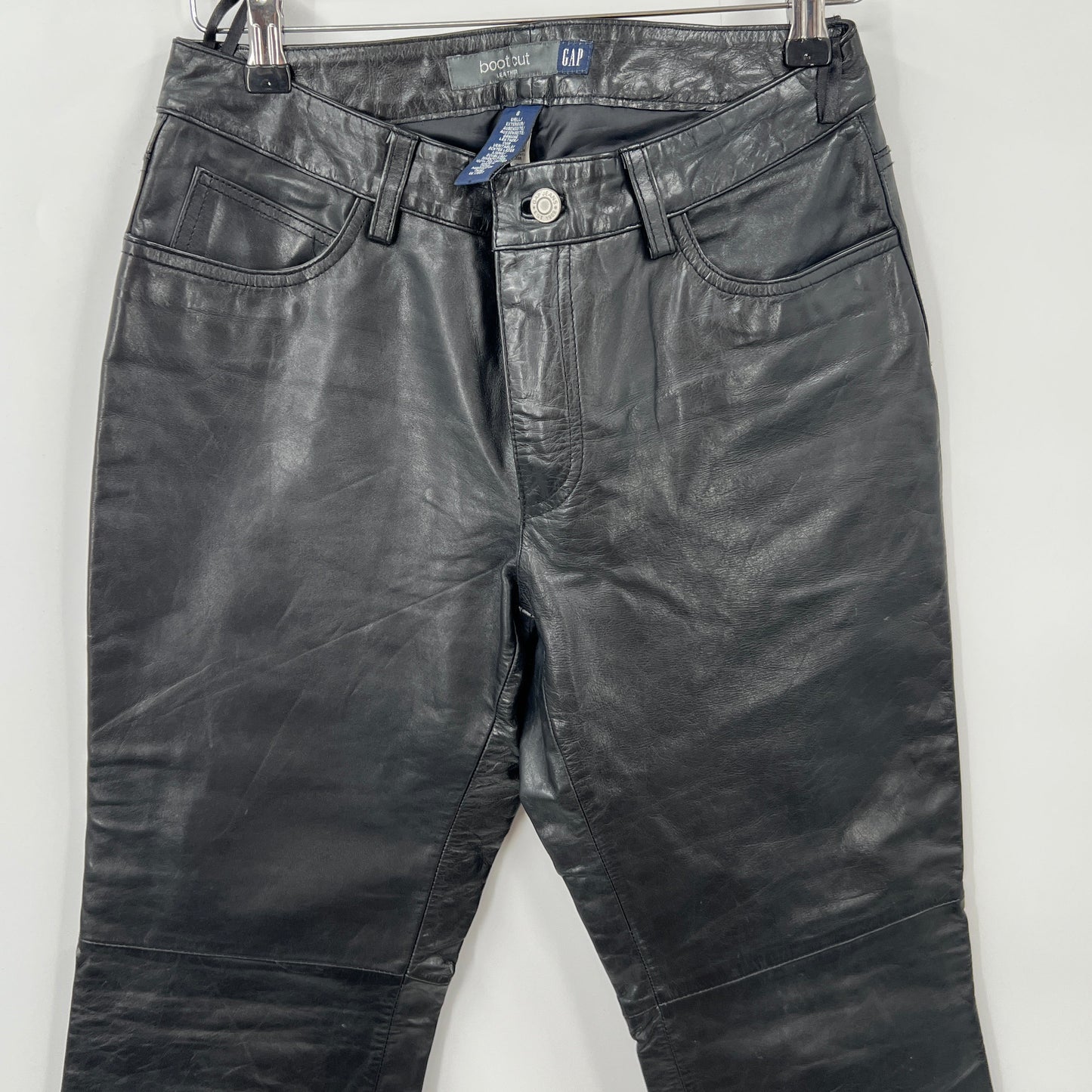 Y2K GAP Boot Cut Leather Pants
