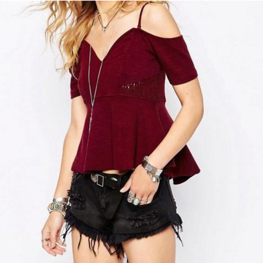 Free People In Love Peplum S