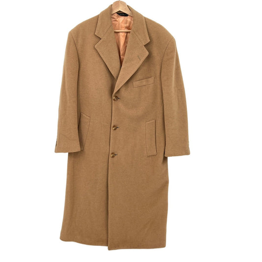 SOLD. Vintage Harry Rosen Camel Hair Coat XL