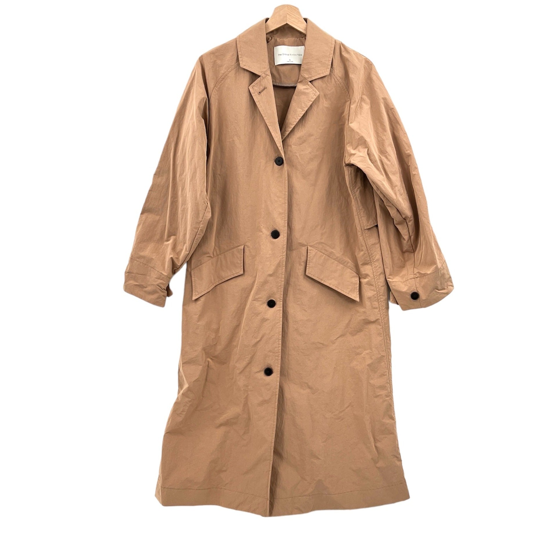 SOLD. Babaton Skylar Trench Coat S – Sol Revival Thrift